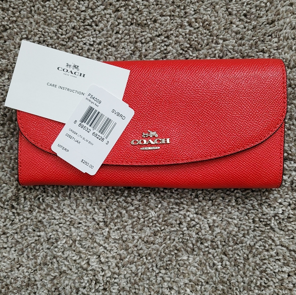 Coach Leather Wallet